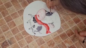 Все подробности переноса картинки на мастику Рисунок на торт