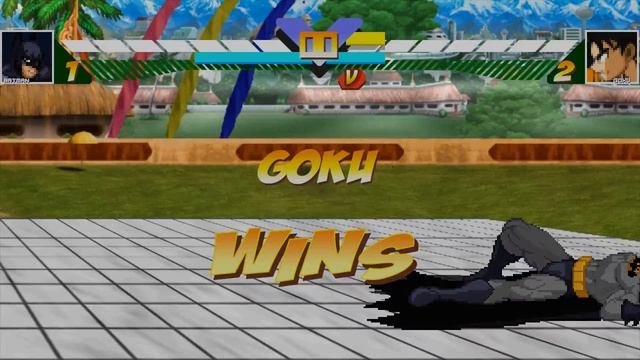 Batman (DC Comics) vs Goku (Dragonball Z) - Ultimate Mugen Fight 2016 смотреть онлайн