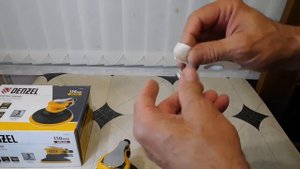 DENZEL EPG 150 Шлифовальная машина ЭКСЦЕНТРИКОВАЯ