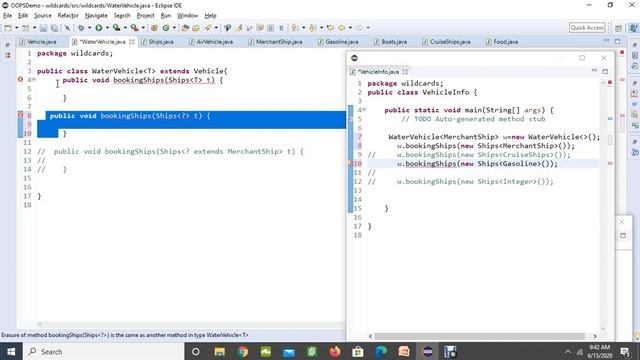 JAVA 8.9 | UPPER BOUNDED WILDCARDS | GENERICS | JAVA TUTORIALS смотреть онлайн