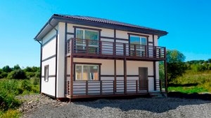 Дом 120 кв.м. в коттеджном посёлке "Экопарк Северный"