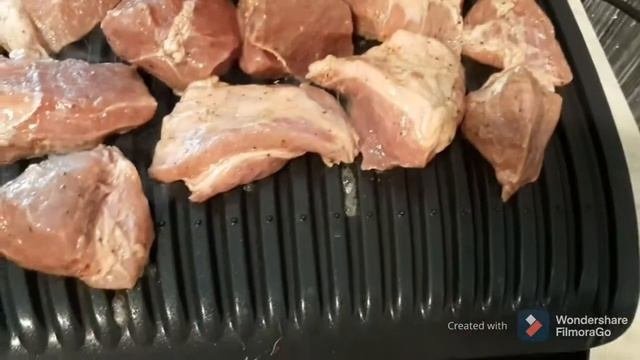 простой рецепт,мясо на гриле Tefal !!!?