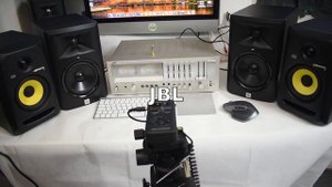 JBL LSR 305 vs KRK Rokit 5 G3 - audio test , Soundcheck