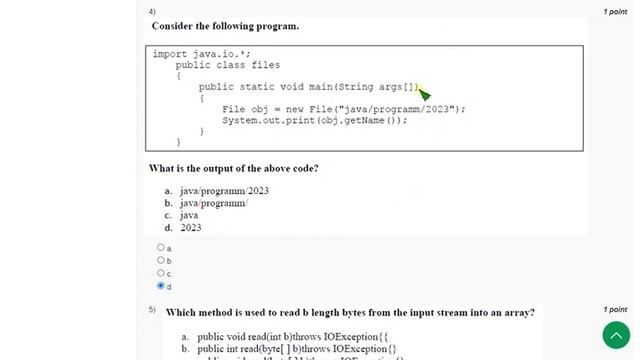 Programming in Java|| WEEK-7 Quiz assignment Answers 2023||NPTEL||#SKumarEdu смотреть онлайн