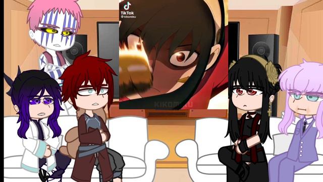 Реакция аниме персонажей на друг друга|S1-Ep4|anime characters react|keiozyu