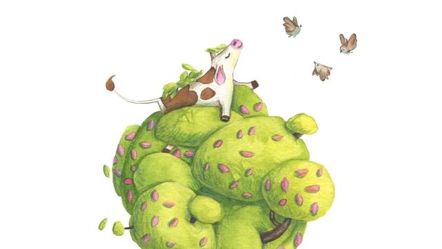 Читаем стихи детям: Корова смотреть онлайн