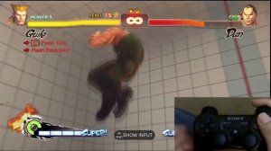 Super Street Fighter 4 Guile Trials 1-24 PS3 Controller D-Pad Better Quality
