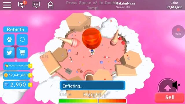 Simulator Шара в ROBLOX Я Улител в Космос пока!! Но я ещё вернусь!!!!!!!!!! смотреть онлайн