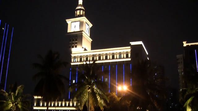 Haikou At Night - Lightshow - Haikou, Hainan, China 海南海口 смотреть онлайн