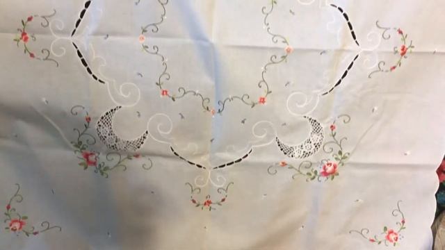 Винтаж немецкой скатерти смотреть онлайн