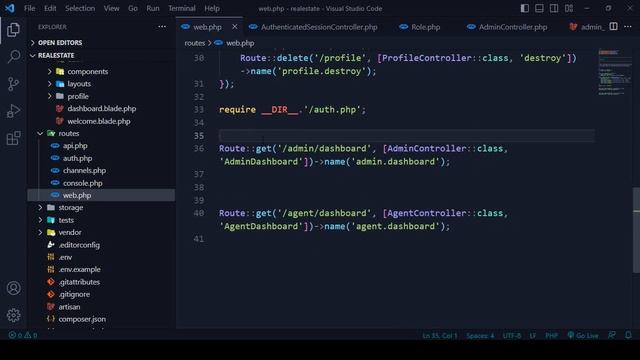 Laravel 10 Full Course | #08 Laravel Multi Auth with Breeze Part 3