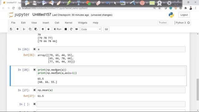 Python Class 47  (Numpy  Part 3)