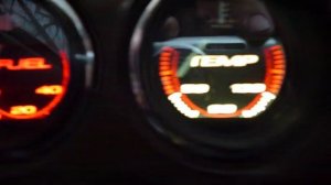 Пересвет приборки 2106, замена шкал.