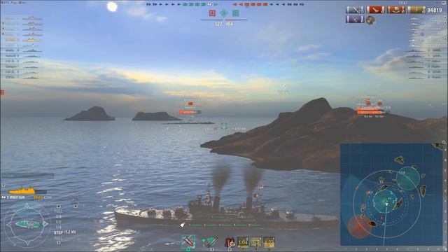 Destroyer Style Minotaur of DOOM - World of Warships смотреть онлайн