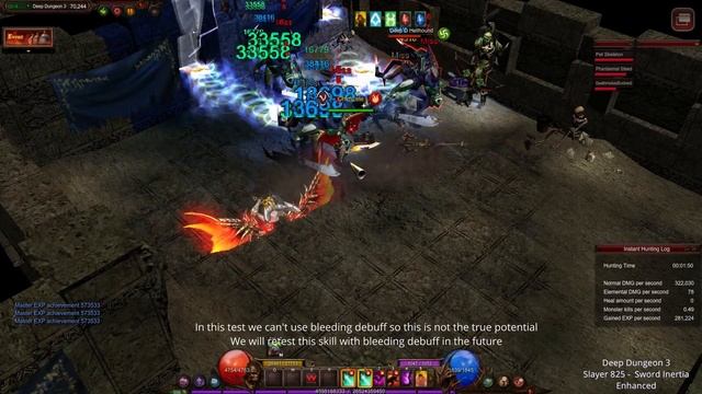 Sword Inertia and Slayer guide (825) - MU online Season 16.1.3 смотреть онлайн