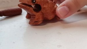 МУЗЫКАЛЬНАЯ ДЕРЕВЯННАЯ ЛЯГУШКА ОБЗОР