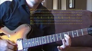 C JAM BLUES Guitar Lesson TABS Easy Guitar - C Jam Blues Guitar Tab