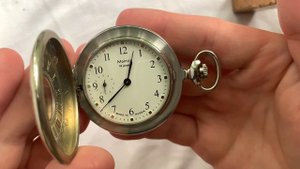 Видеообзор на музыкальные карманные часы Молния Челябинского ЧЗ