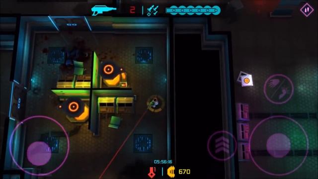 NEON CHROME iOS / Android Gameplay HD смотреть онлайн