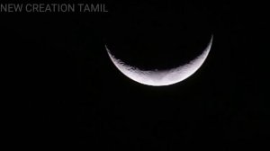 Moon through reflector homemade