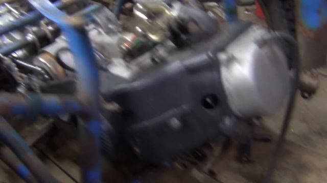 Установка мотора в трайк. Выяснил откуда реверс-редуктор. смотреть онлайн