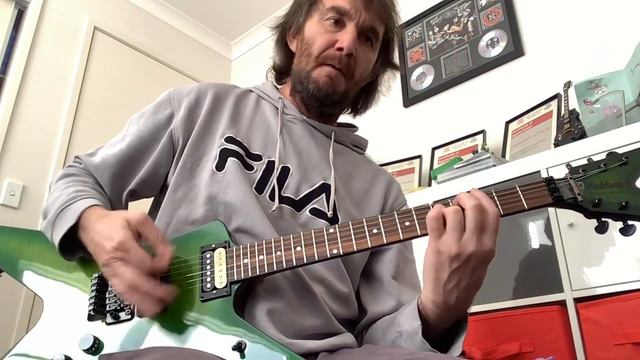 Dimebag Darrell Washburn Slime Guitar From AliExpress Tone Video смотреть онлайн