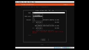 How to install Ubuntu 22.04 LTS with software raid 1