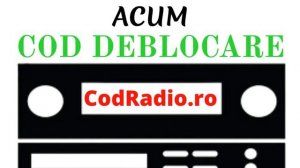 Cod deblocare radio ALFA ROMEO 955 VP2 ECE CONTINENTAL 01561084350, decodare casetofon auto