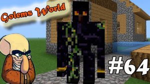 Обзор Мода Minecraft! Много Големов-Носарей! (Golems World)№64