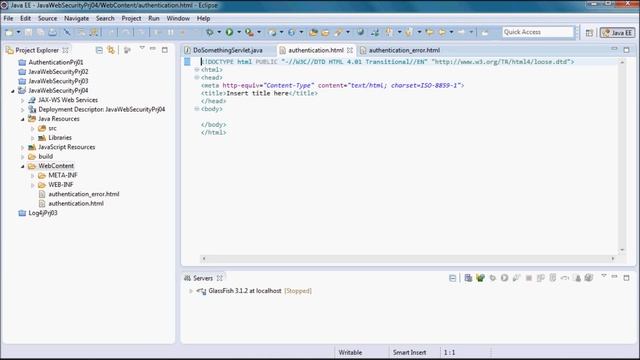 Security In a Java Web Application - Tutorial 04 (Tomcat 7 + Form Authentication) смотреть онлайн