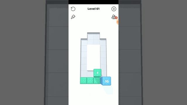 Stack Blocks 3D Level 61 walkthrough