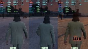 i5 9600k vs i5 10600k vs Ryzen 5 5600x