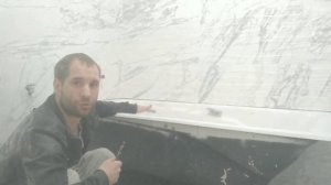 УСТАНОВКА ВАННЫ врезка в готовую стену.
