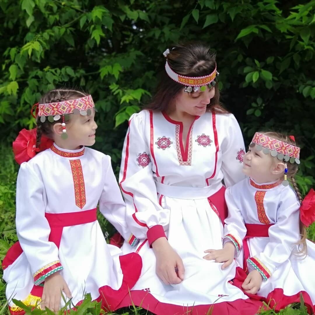Чувашский детский костюм
