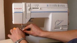 Sewing machine Швейная машина Singer Concerto 2 test трикотаж и кожа