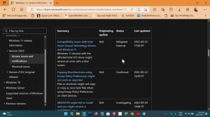 Windows 11 22H2 known issues Intel Smart Sound technology still a problem BSOD
