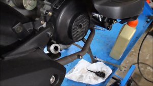 Kymco DJ 50 s Inspektion