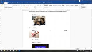 Оформление доклада в Word
