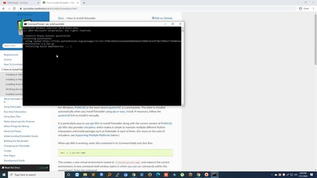 how to install pyinstaller on windows 7/8/10