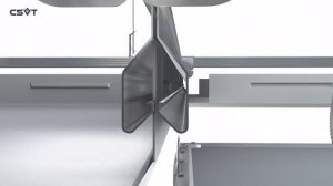 Монтаж светильников CSVT в потолочную систему CLIP IN