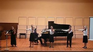 Юмореска. Дворжак. Ансамбль скрипачей.