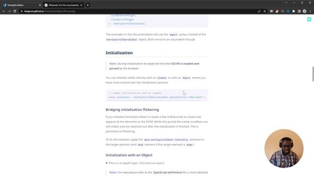 OverlayScrollbars- JavaScript Library to Customize Scrollbars