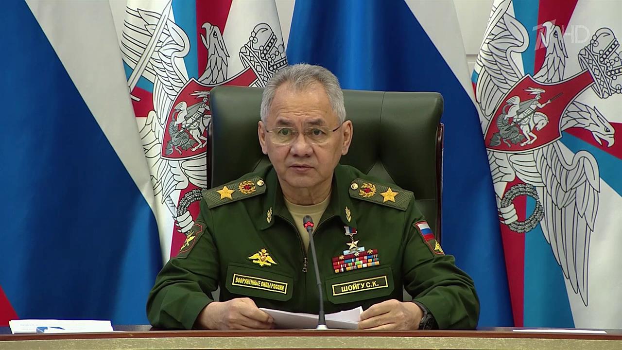 Сергей Шойгу обнародовал данные потерь украинских формирований за восемь дней боев на границе