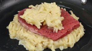 Мясо с картофелем в духовке