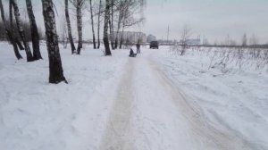 Детский снегоход.