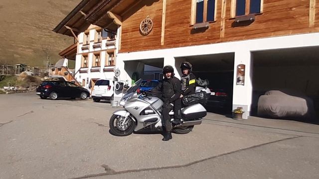 Motorradtour nach Adelboden über den Schallenbergpass zurück über den Brünig Honda ST 1300