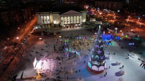 Новогодняя Тюмень