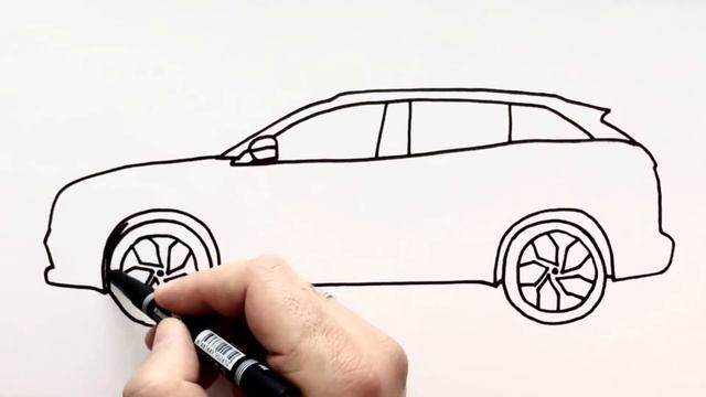 How To Draw Renault AUSTRAL Step by Step for Beginners - Renault Austral Car Drawing [[2023]] смотреть онлайн