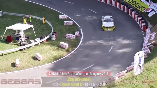 Opel Kadett C - Jürg OCHSNER - HILL CLIMB - 2017 - St. Ursanne-les Rangiers смотреть онлайн