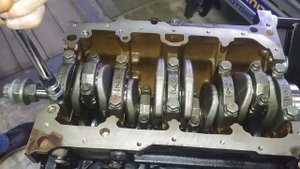 007 VW Touran 1,4 TSI Капиталка  Проверка зазоров при сборке двигателя это момент истины.